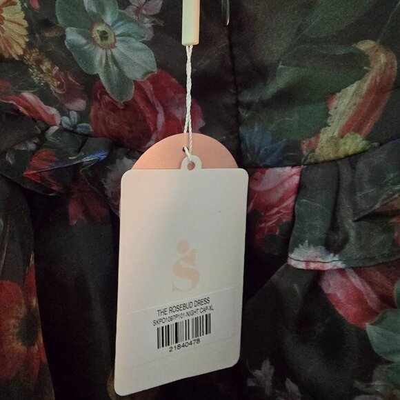 Selkie Rosebud Dress in Nightcap print (NWT) - Picture 5 of 6